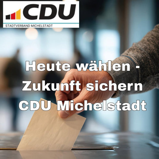 Heute entscheidet Ihr mit über die Zukunft unserer Stadt.