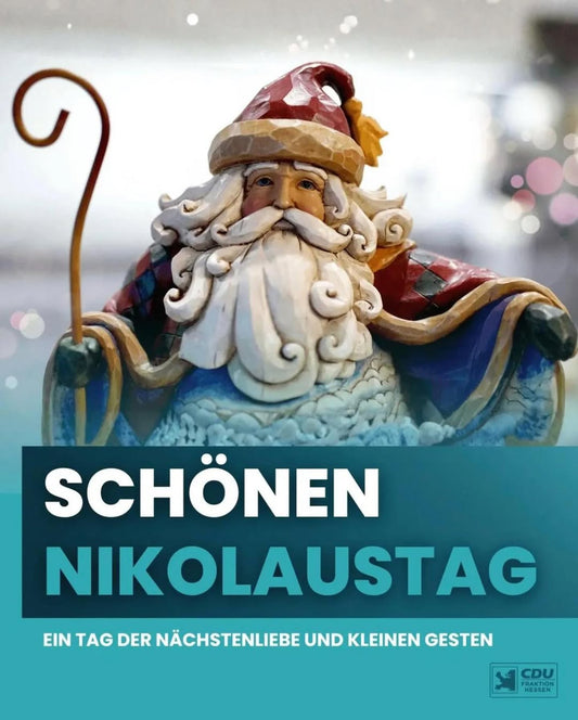 Wir wünschen Euch einen schönen und besinnlichen Nikolaustag.